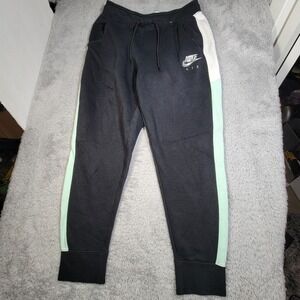 Nike Sportswear Jogging Pants Size Large Womens Joggers Black Drawstring